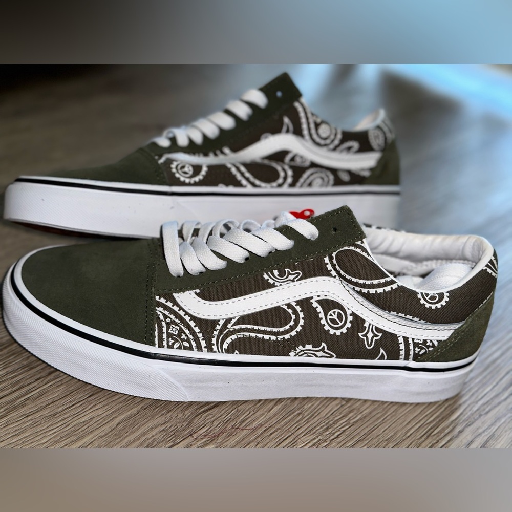 Vans Old Skool Peace Paisley Grape Lea